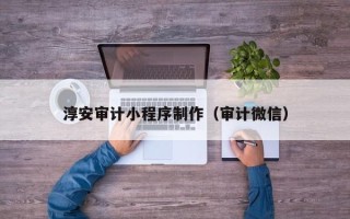 宣威淳安审计小程序制作（审计微信）